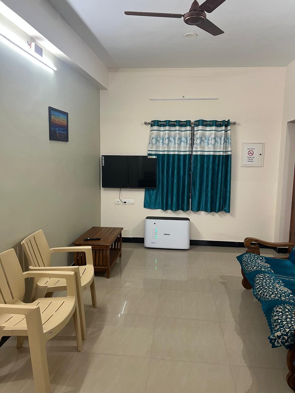 Family Apartment living room at Gokul Nandhini Service Apartment